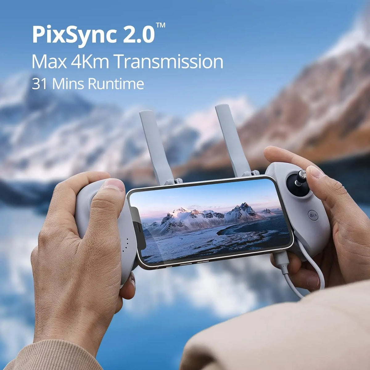 Potensic 4K GPS Drone Single Axis Gimbal Under 249g