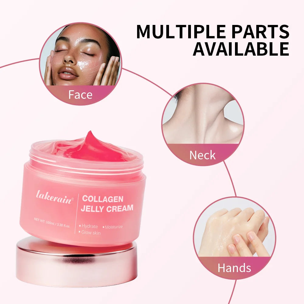 Lakerain Collagen Jelly Face Cream For Hydrating Nourishing Skin Care