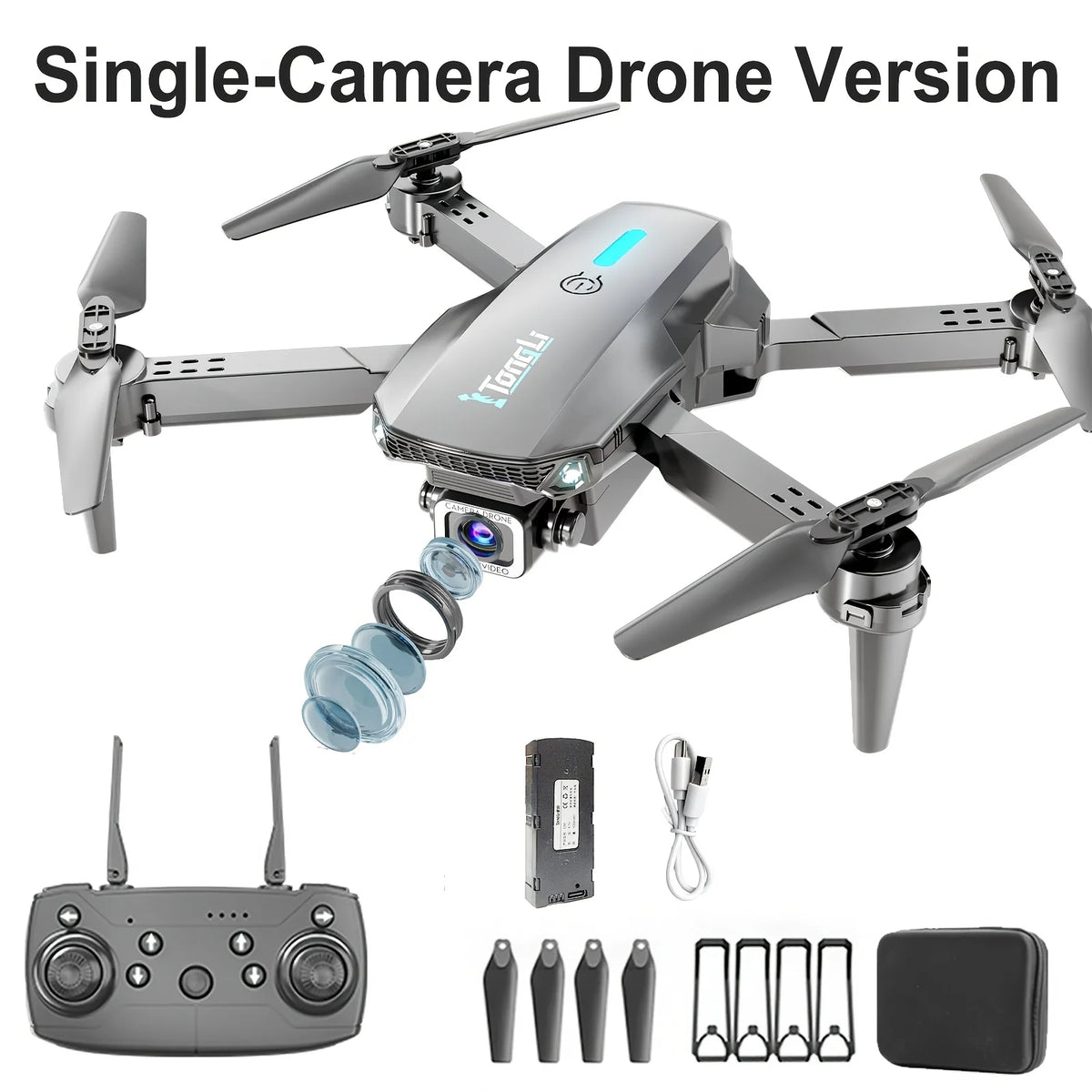 Professional Aerial Photography Drone With Auto Hover And Stunt Flips