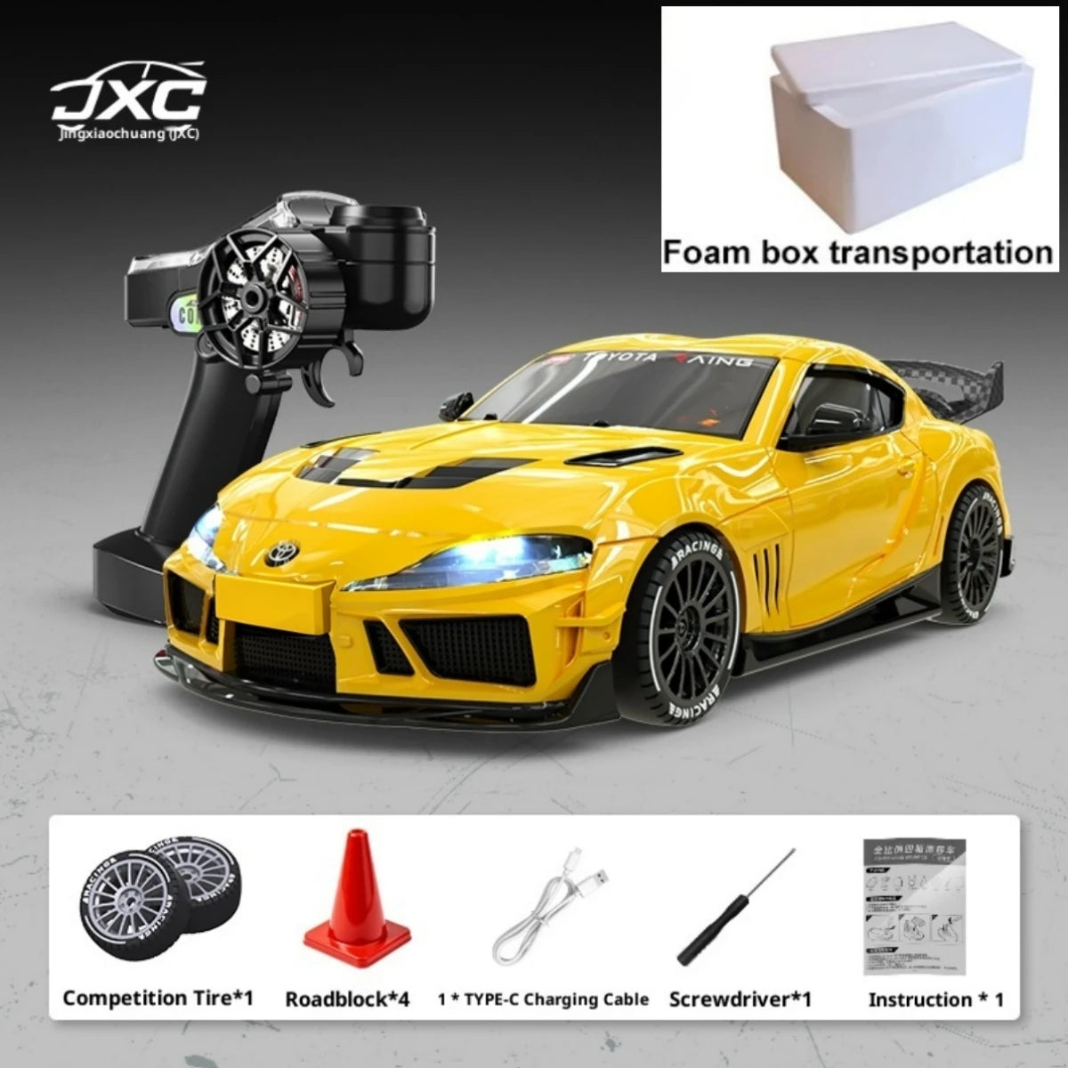 JJRC RC Drift Car With 2.4G Wireless Control And Gyroscope