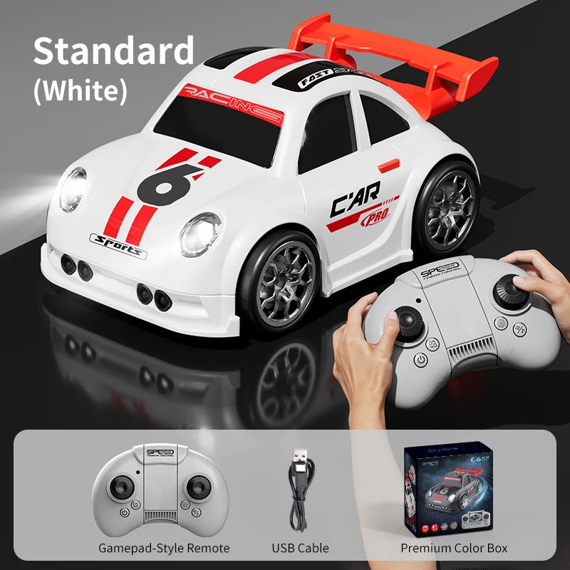 Mini 2.4G RC Car Featuring FPV Camera Wireless Drift Toy