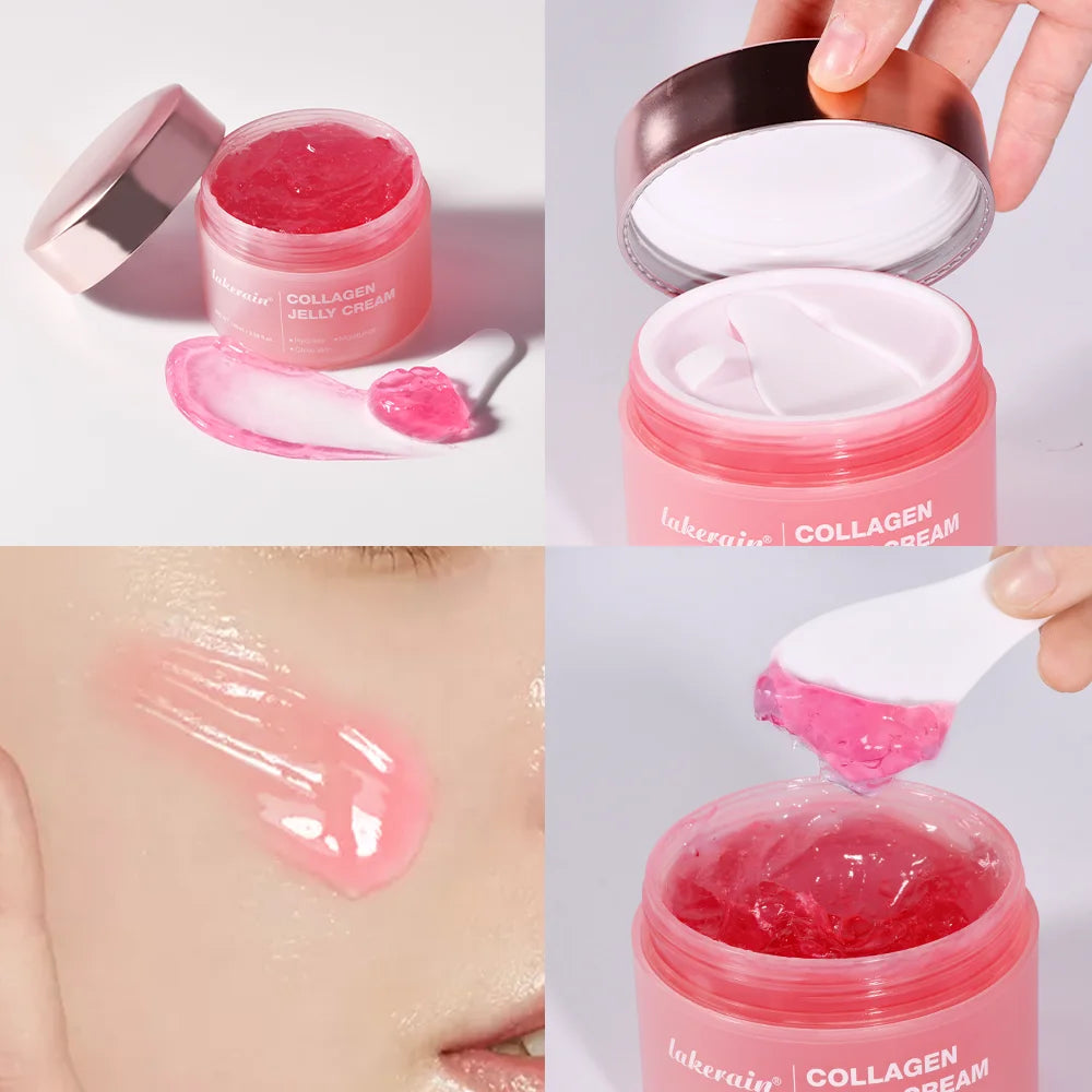 Lakerain Collagen Jelly Face Cream For Hydrating Nourishing Skin Care