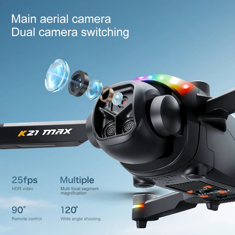 Evanoym K21MAX Screen Drone Optical Flow and Auto Return Home