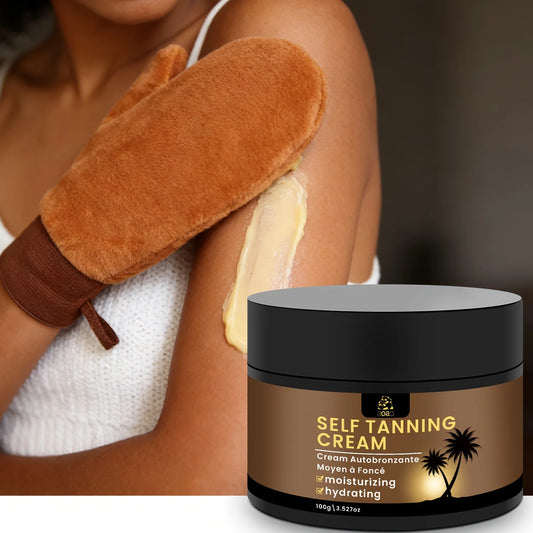 Aoao Self Tanning Cream With Aloe And Coconut Hydrating Moisturizer