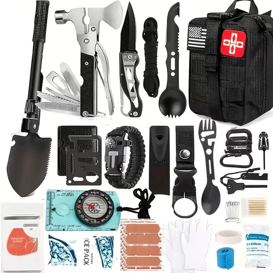 Portable Emergency Survival And First Aid Kit For Daily Safety