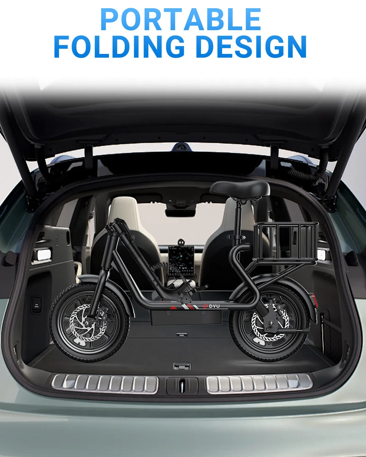 Dyu C4 Folding Electric Scooter For Urban Commuting