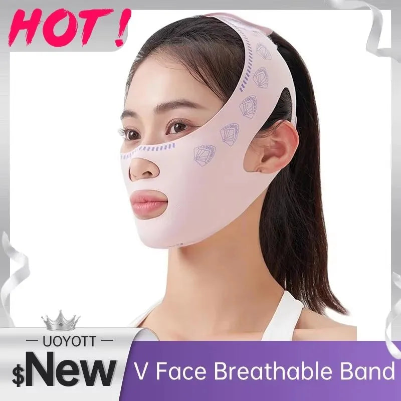 Breathable V Line Face Shaper Cheek Lifting Double Chin Support