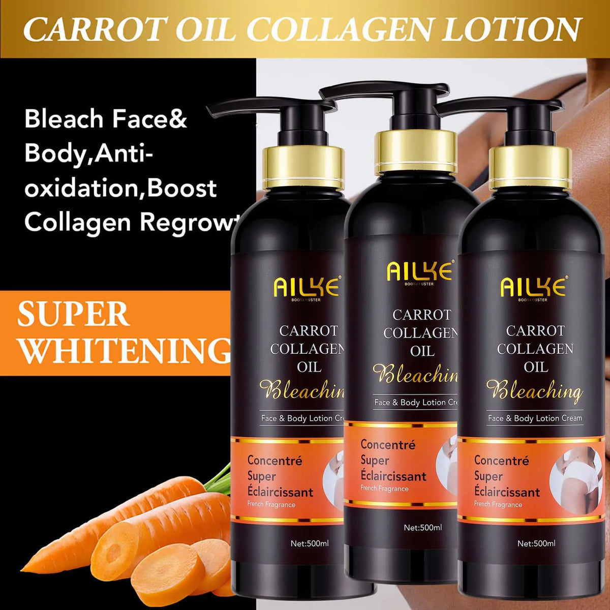 Ailke Collagen Skin Care Set For Women Whitening Moisturizing
