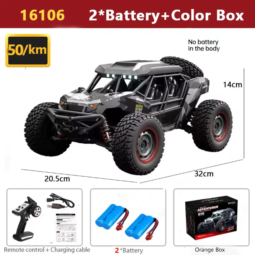 Four WD Brushless RC Racing Car With High Speed Remote Control