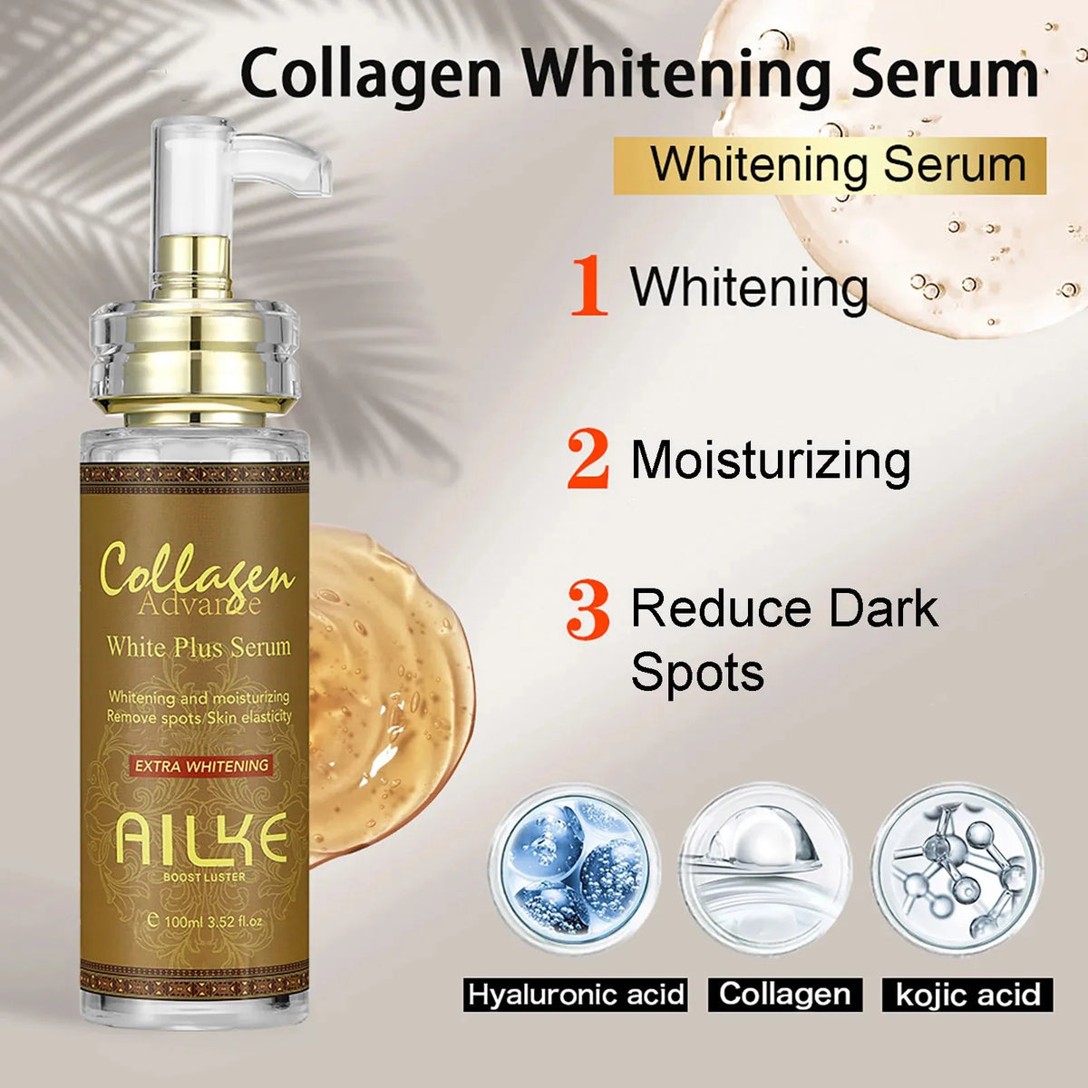 Ailke Collagen Skin Care Set For Women Whitening Moisturizing