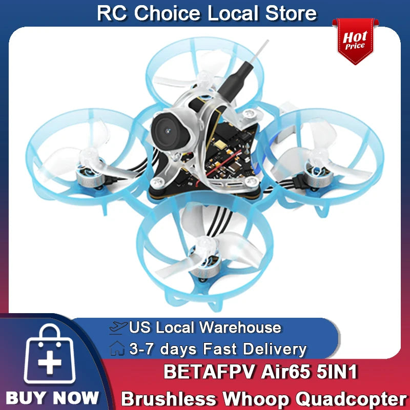 Betafpv Air65 Brushless Whoop Drone For Advanced Racing And Freestyle