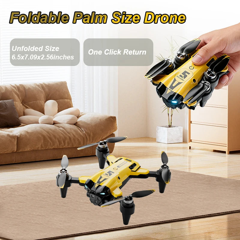 ZNLYRION M5 Foldable Drone 8K Camera Obstacle Avoidance RC Quadcopter