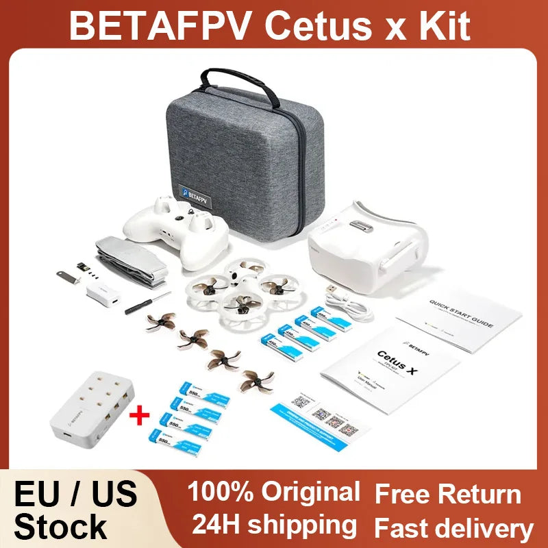 Betafpv Cetus X Fpv Drone Kit With Vr03 Goggles Bundle