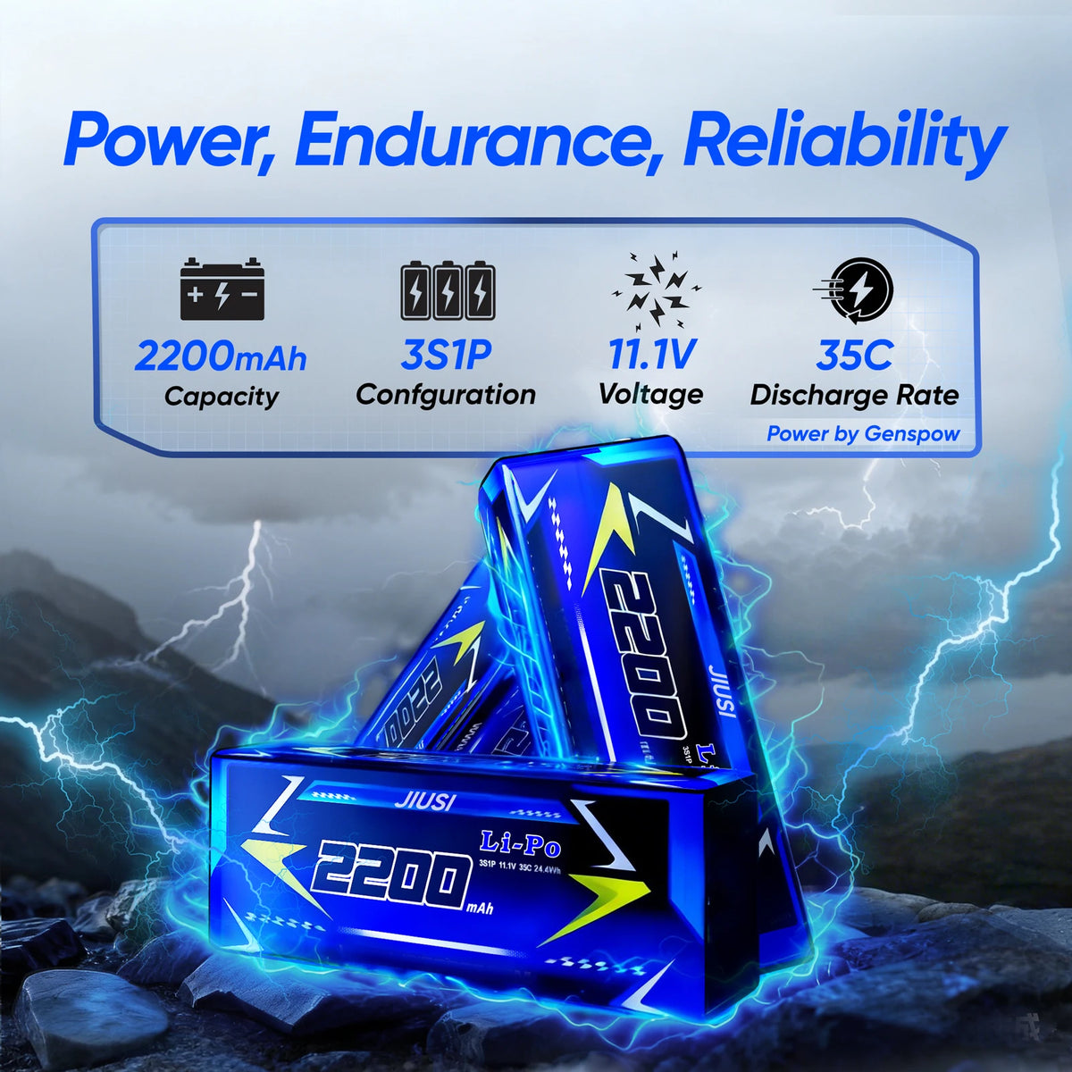 JIUSI PT14R Brushless 4WD Remote Control Off Road Car