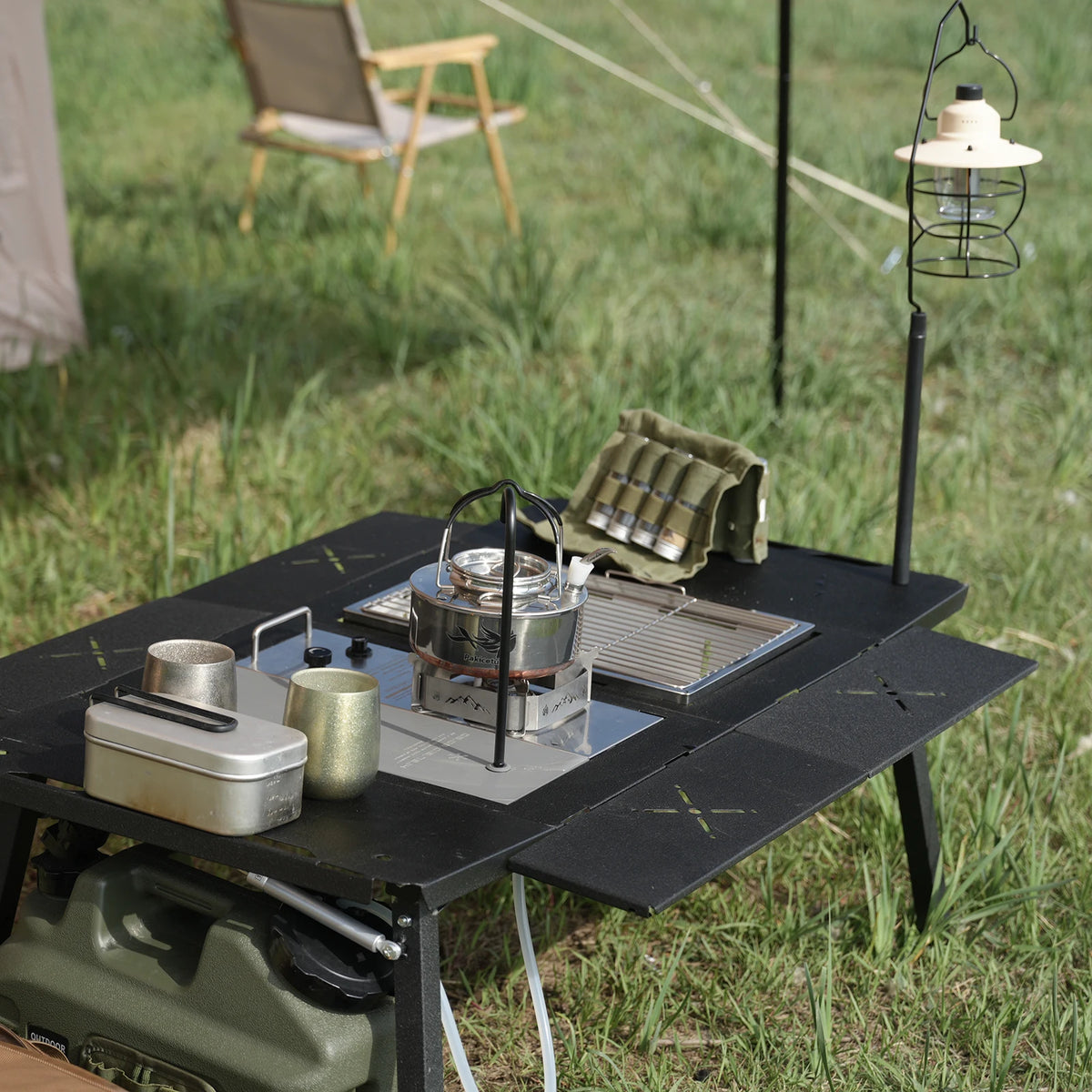 Pakicetus Portable Folding Camping Table For Outdoor Leisure