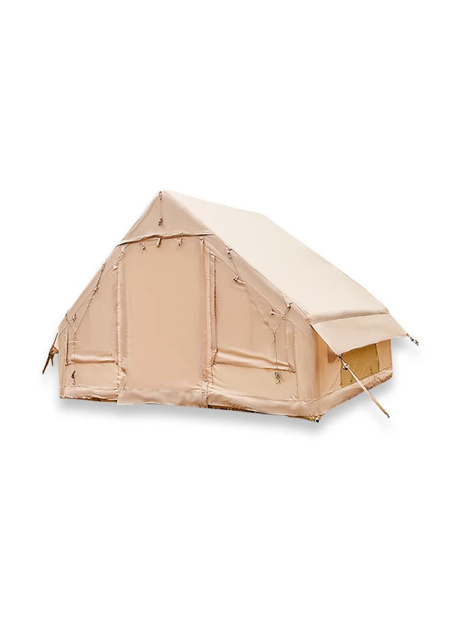Pakicetus Inflatable Camping Tent With Extended Sun Canopy Design