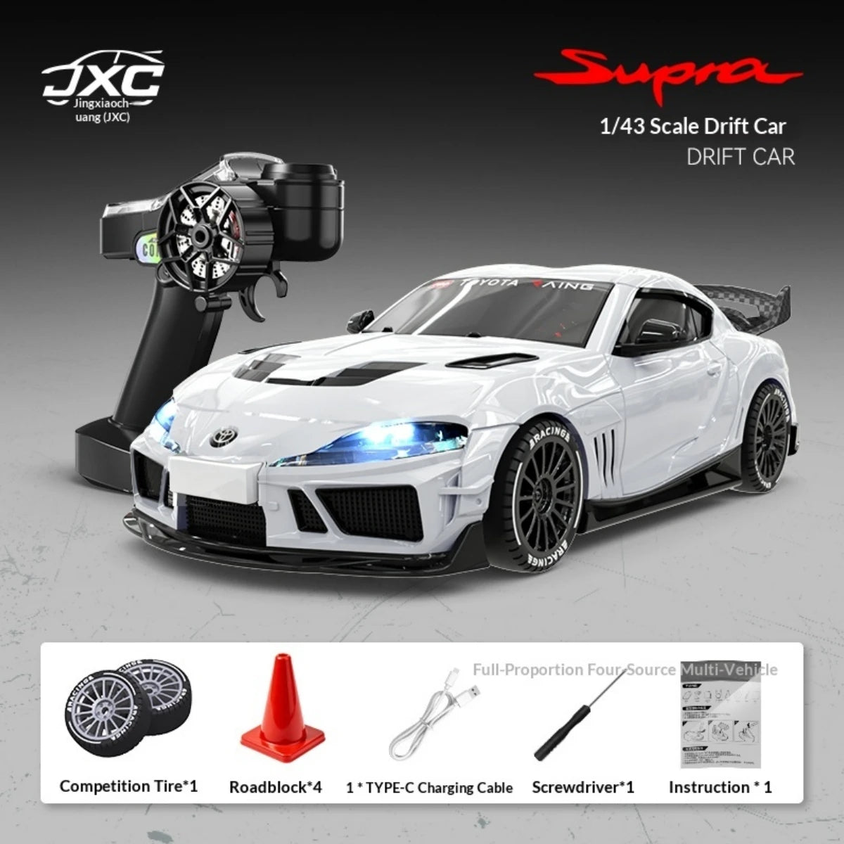 JJRC RC Drift Car With 2.4G Wireless Control And Gyroscope