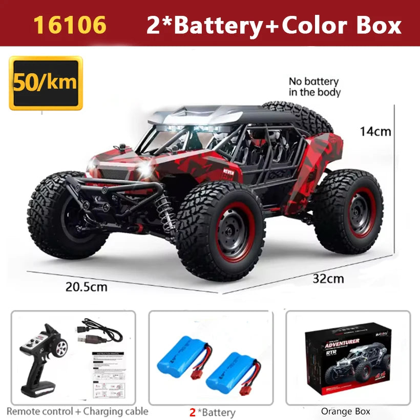 Four WD Brushless RC Racing Car With High Speed Remote Control