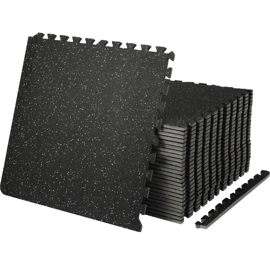 SucceBuy Waterproof Interlocking Eva Foam Rubber Gym Exercise Mats
