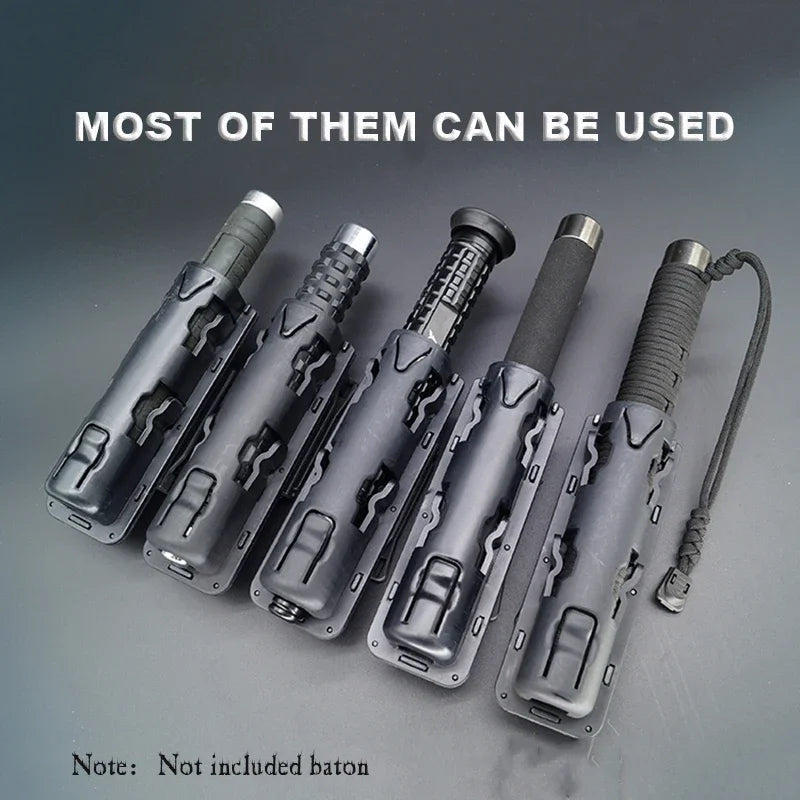Universal Retractable Baton Case With 360 Degree Rotation Holster