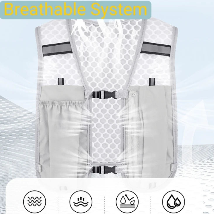 Lightweight Running Hydration Vest Backpack for Marathon Trail Cycling Hiking