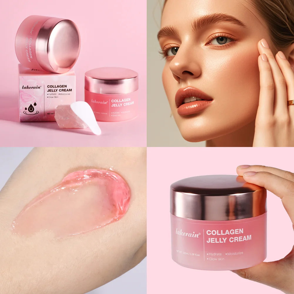 Lakerain Collagen Jelly Face Cream For Hydrating Nourishing Skin Care