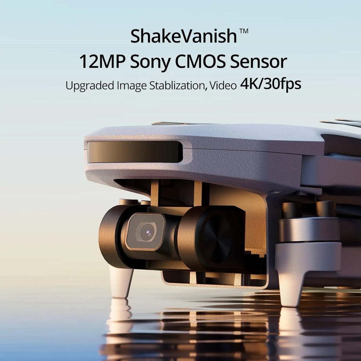 Potensic 4K GPS Drone Single Axis Gimbal Under 249g