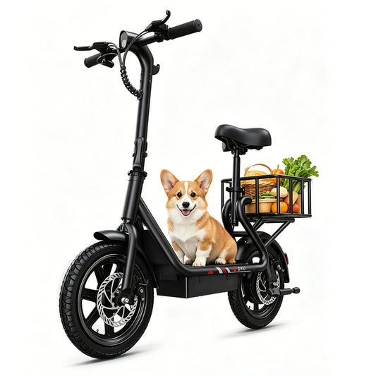 Dyu C4 Folding Electric Scooter For Urban Commuting