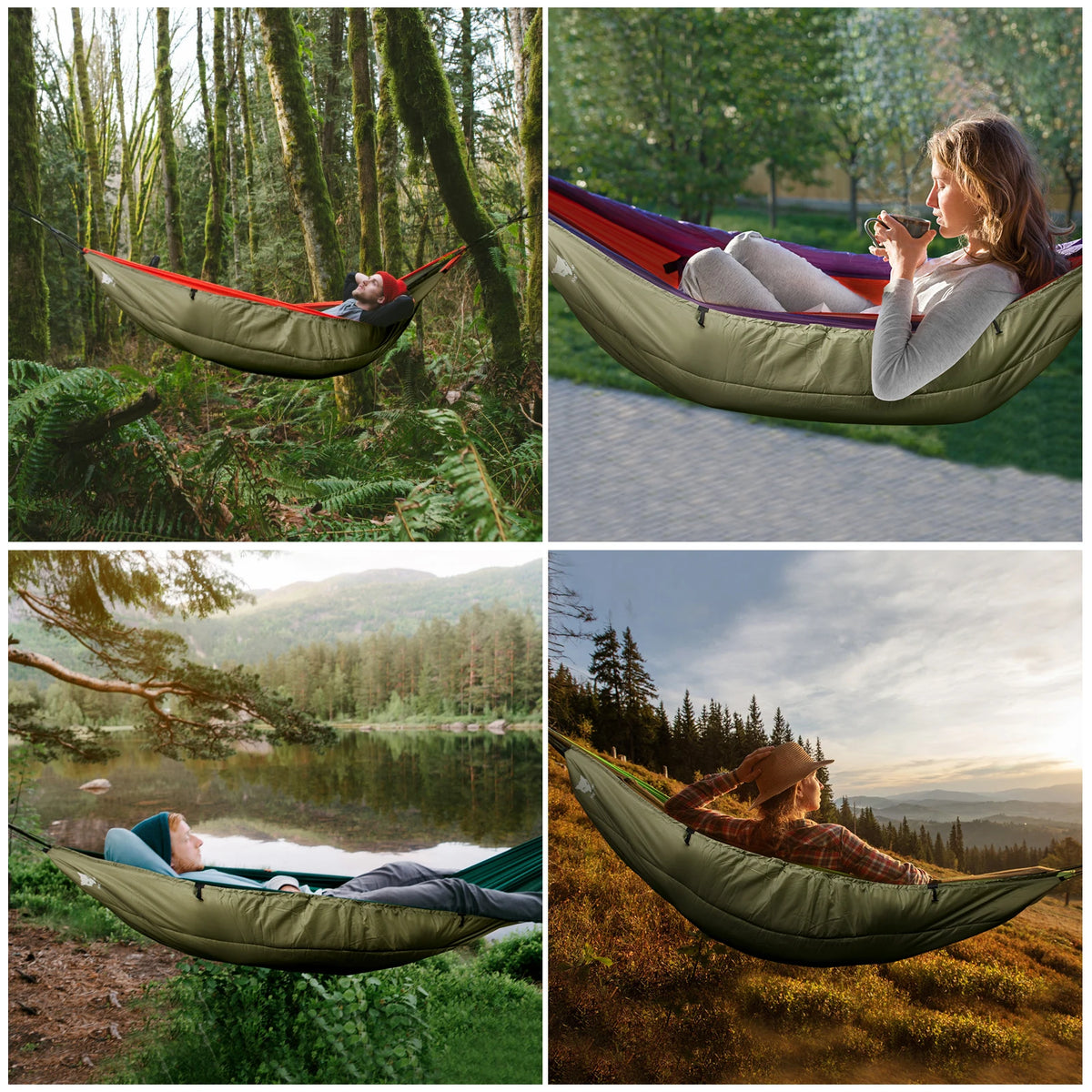 Night Cat Lightweight Hammock Underquilt Warm Insulated Sleep Blanket