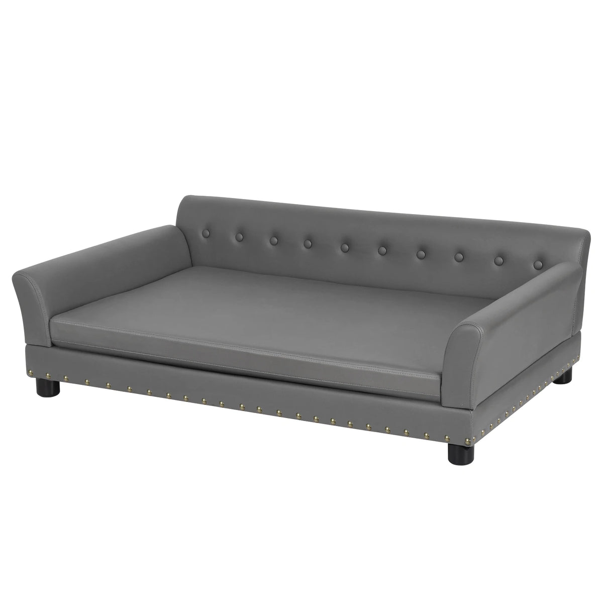 BINGOPAW Rectangular Elevated Dog Sofa Bed For Pets