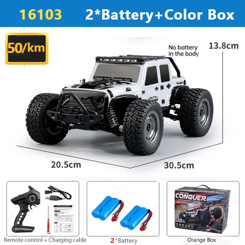 Four WD Brushless RC Racing Car With High Speed Remote Control