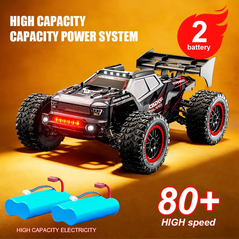 ZNLYRION Brushless RC Truck With Metal Gears And LED Lights
