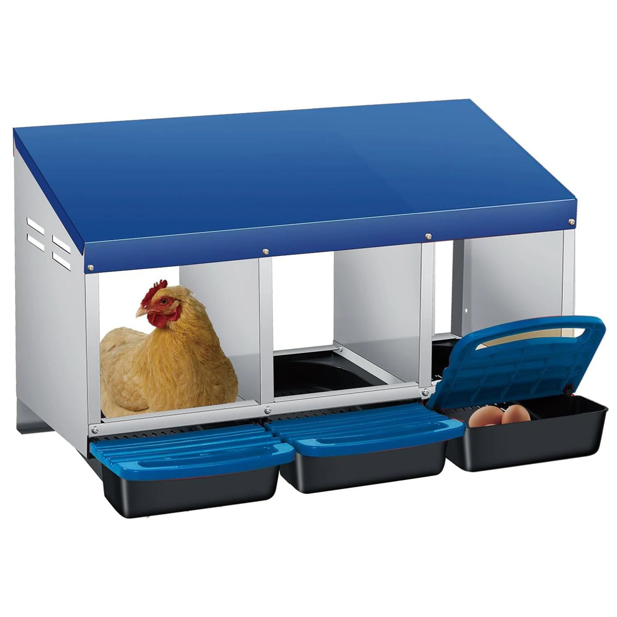 Twister.Ck Automatic Rollout Egg Collection Chicken Nesting Box