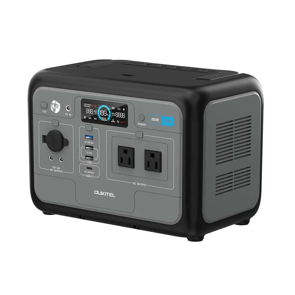 Iee 800W Portable Power Station 512Wh Lifepo4 Generator