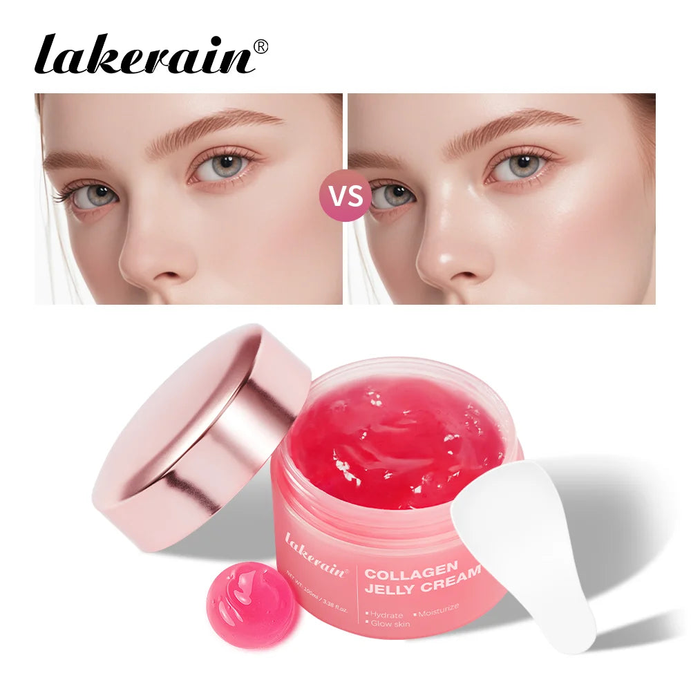 Lakerain Collagen Jelly Face Cream For Hydrating Nourishing Skin Care